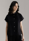 Schiffli Button Down Shirt- WS26-90