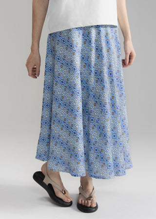 Printed Skirt- WS26-38