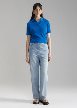 Knitted Polo Shirt- WS26-32