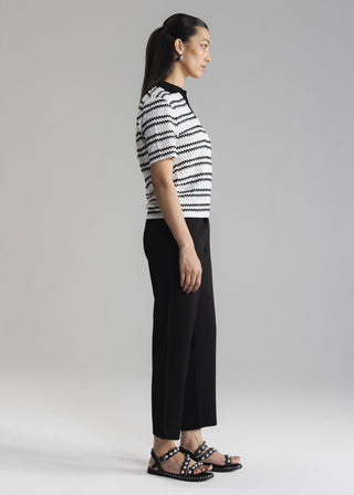 Crochet Textured Shirt- WS26-05