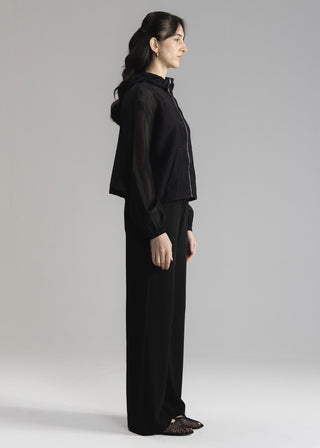 Sheer Hoodie- WS26-47