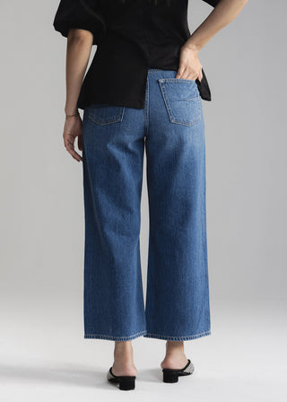 Cropped Wide Leg Jeans- WS26-198