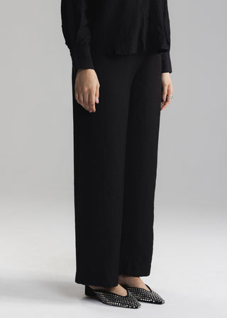 Wide Leg Crinkle Trouser- WS26-63