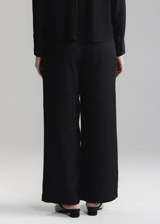 Wide Leg Crinkle Trouser- WS26-63