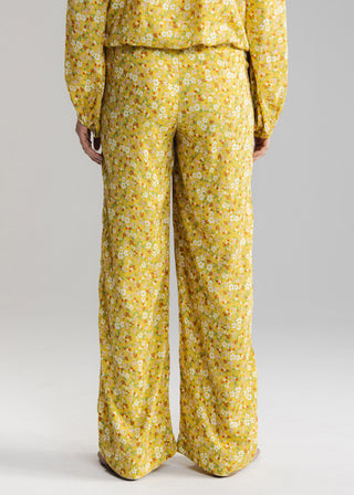 Printed Wide Leg Trouser- WS26-79