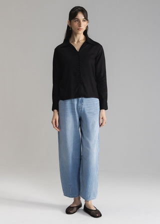 Barrel-Fit Jeans- WS26-190