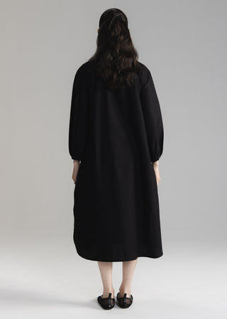 Schiffli Button Down Long Dress= WS26-42