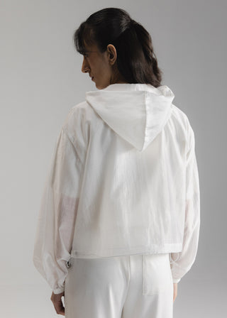 Sheer Hoodie- WS26-46