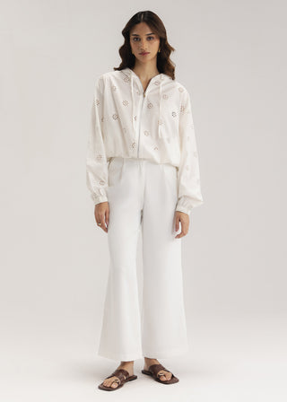 Schiffli Hoodie- WS26-02