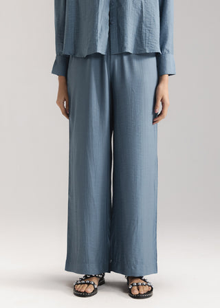 Wide Leg Crinkle Trouser- WS26-62