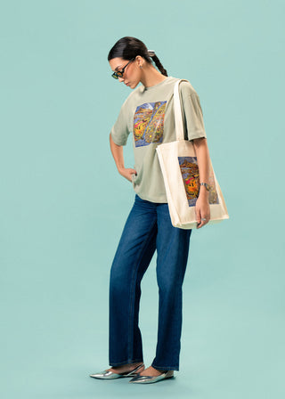 T-Shirt – Echoes of the Indus by Saniah Umer – WS25-217 for Women – Art Board 01 Collection | KOA | Shop Online