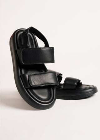 Padded strap flatform Sandals