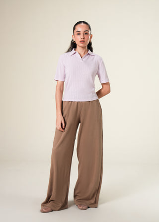 Knit textured Polo Shirt