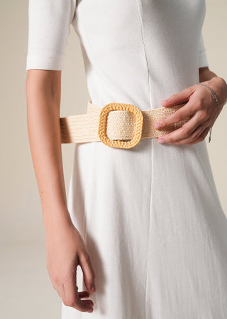 Turtle neck Ribbed Dress