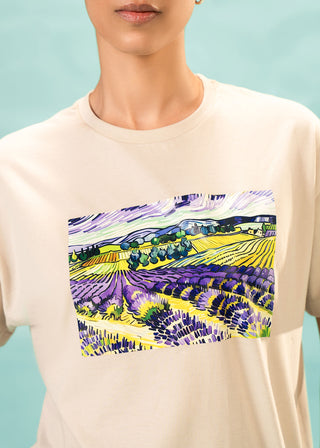 T-Shirt – The Purples Within by Ariba Choudhary – WS25-216 for Women – Art Board 01 Collection | KOA | Shop Online