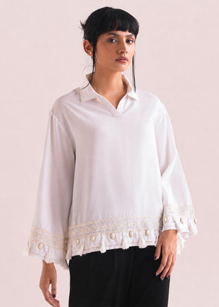 V-Placket Shirt- WS26-218