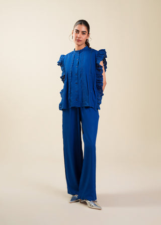 Wide-leg Drawstring Pants