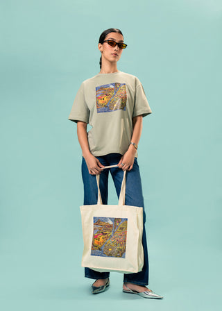 T-Shirt – Echoes of the Indus by Saniah Umer – WS25-217 for Women – Art Board 01 Collection | KOA | Shop Online