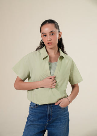 Double Layered Bodysuit Shirt