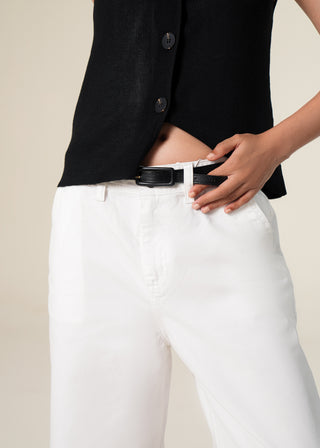 Square buckle belt strap
