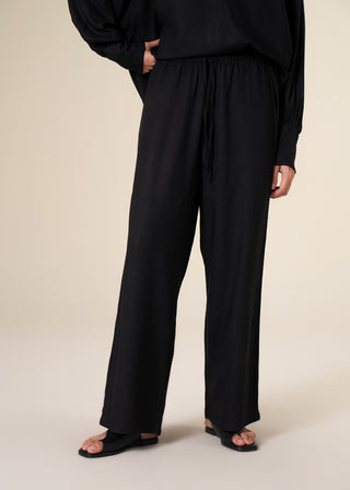 Wide-leg Drawstring Pants