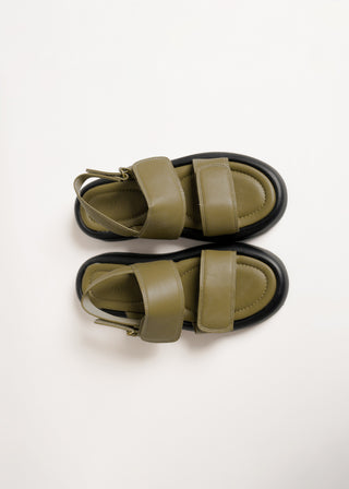 Padded strap flatform Sandals