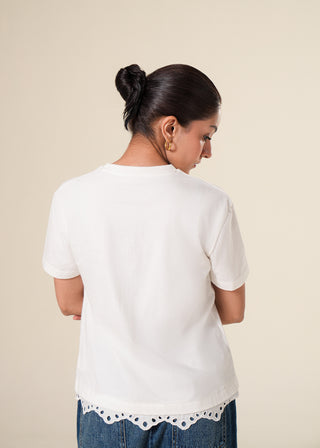 T-shirt with digital print
