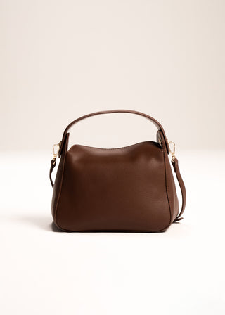 Top handle bag with magnetic closure