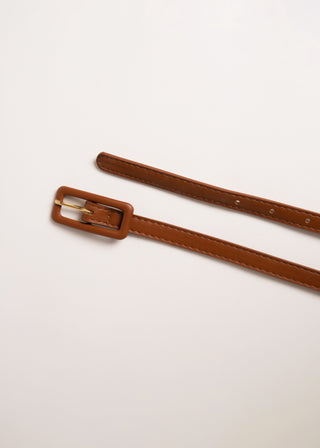 Square buckle belt strap