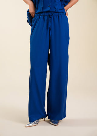 Wide-leg Drawstring Pants