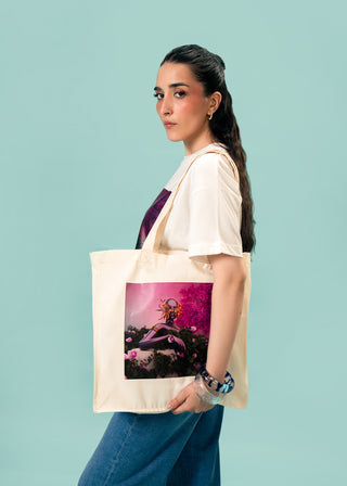 Tote Bag – Eden Reborn by Riza Qureshi – WS25-239 for Women – Art Board 01 Collection | KOA | Shop Online