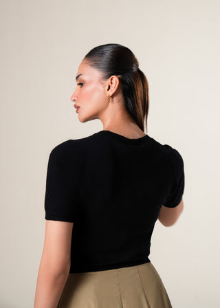 Half Sleeve Knit sweater