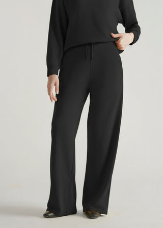 Wide leg Knit Trouser