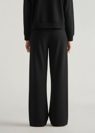 Wide leg Knit Trouser