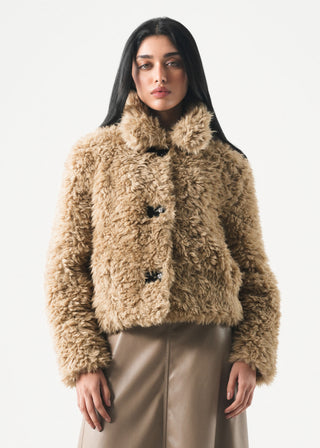 Faux Fur Jacket  - WS26-458