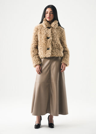 Faux Fur Jacket  - WS26-458