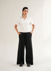 Wide-leg Trousers- WS25-179