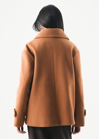 Double Breasted Short Coat -WS26-542