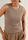 Yarn-dyed Tank Top- WS25-171