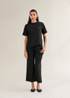 Wide-Leg Pleated Pants- WS25-206