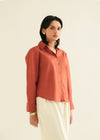 Cotton Button Down Shirt- WS25-113