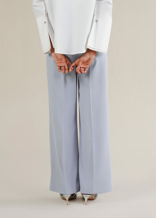 Tailored Wide-leg Trousers