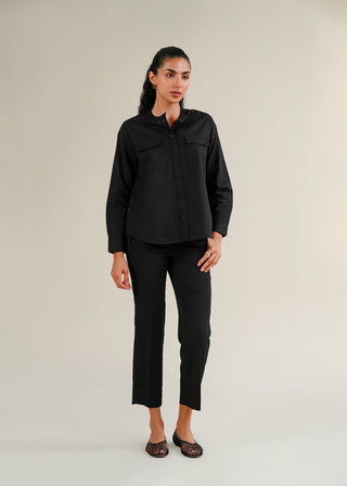 Belted Wide-Leg Pants