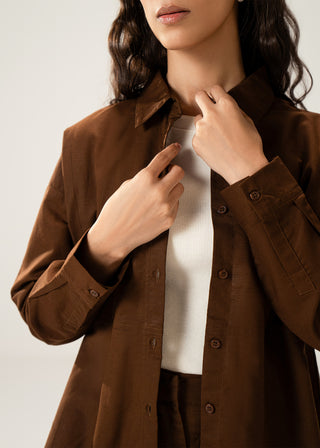 Regular Fit Linen Blend Shirt – WS25-224 for Women – In-Transit Collection | KOA | Shop Online