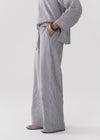 Striped Seersucker Trousers- WS26-405