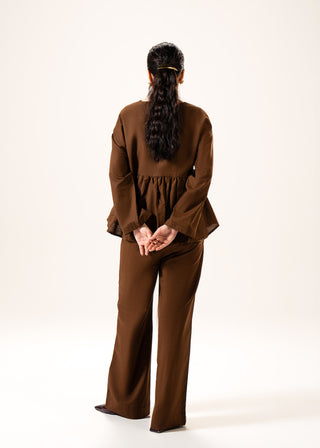 Linen Blend Straight Trousers – WS25-231 for Women – In-Transit Collection | KOA | Shop Online