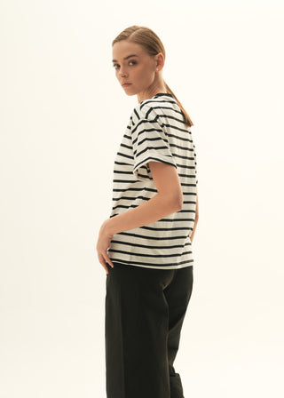 Striped Cotton T-shirt