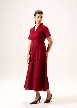 Linen Blend Dress with Panels – WS25-218 for Women – In-Transit Collection | KOA | Shop Online
