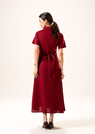 Linen Blend Dress with Panels – WS25-218 for Women – In-Transit Collection | KOA | Shop Online