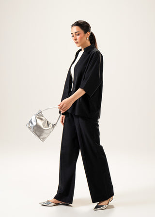 Oversized Linen Blend Kimono Shirt – WS25-220 for Women – In-Transit Collection | KOA | Shop Online